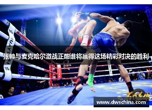 张帅与麦克哈尔激战正酣谁将赢得这场精彩对决的胜利